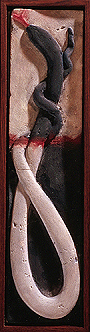 snake created in fresco